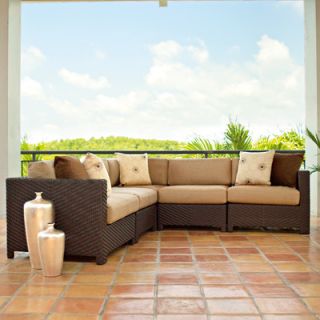 Telescope Casual La Vie Deep Seating Sectional Sofa with Cushions