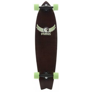 Dregs Fiberweave Original Longboard Skateboard Complete