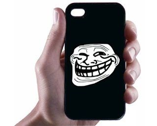 Troll Face iPhone 4/4s Case Hard Plastic Cell Phone Case Cell Phones & Accessories