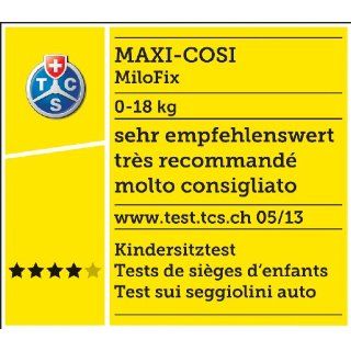 Maxi Cosi 85365947   MiloFix, Kinderautositz Gruppe 0/1 (0 18 kg), total black Baby