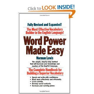 Word Power Made Easy (9780671741907) Norman Lewis Books