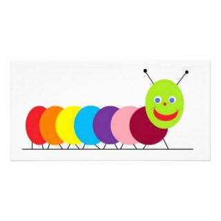 Happy Caterpillar Picture Card
