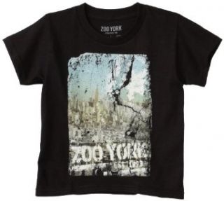 Zoo York Boys 2 7 Foundations Tee, Black, 7 Clothing