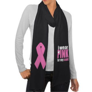I Wear Pink For My Aunt Scarf Wraps