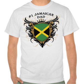 Number One Jamaican Dad T shirt