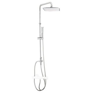 Adaptable Rainhead Rectangle Panel Shower Column