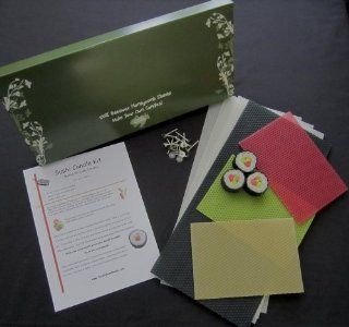 100% Beeswax Candles   Make Your Own "Sushi Candle" Kit  