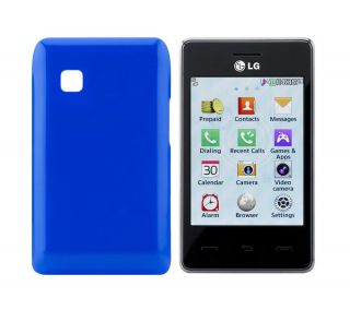 LG840 Tracfone Prepaid White Phone w/Wi Fi, 1400 Min, Accs, & Triple Mins —