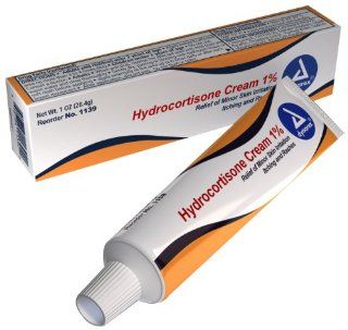 Dynarex Hydrocortisone Cream 1%, 1 oz Tube, 72 Count Health & Personal Care