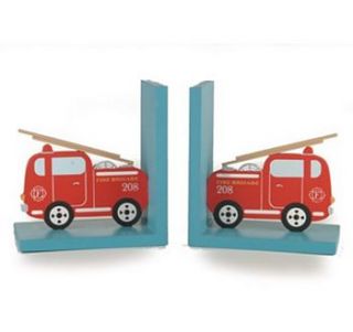 fire engine bookends by naive