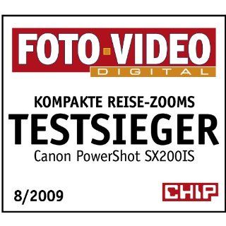 Canon PowerShot SX200 IS Digitalkamera 3 Zoll black Kamera & Foto