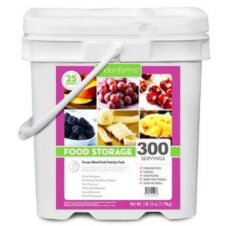 Lindon Farms 300 Servings Freeze Dried Tropical Fruits Bucket 773876