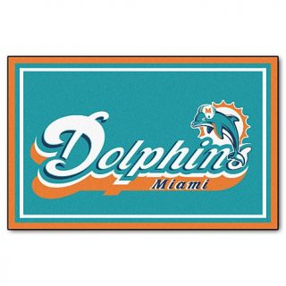 Sports Team Area Rug   Miami Dolphins   4' x 6'