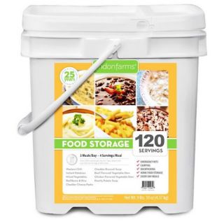 Lindon Farms 120 Serving Freeze Dried Emergency Food Entree Bucket 773855