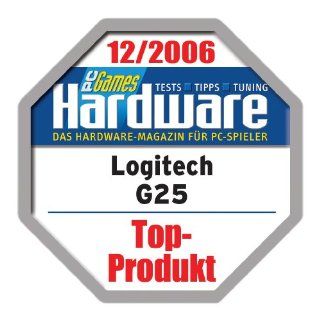 Logitech G25 Racing Wheel PC + PS2/PS3 Lenkrad Computer & Zubeh�r