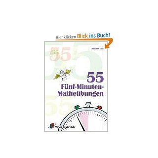 55 Fnf Minuten Mathebungen Christine Fink Bücher
