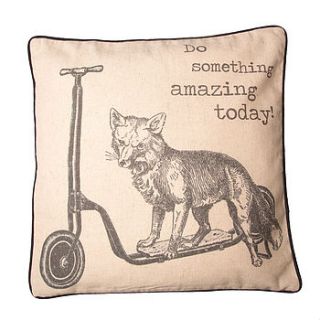 do something amazing today cushion by hunkydory home