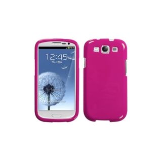 MYBAT Solid Hot Pink Hard Protector Cover Case for Samsung Galaxy S3 Eforcity Cases & Holders