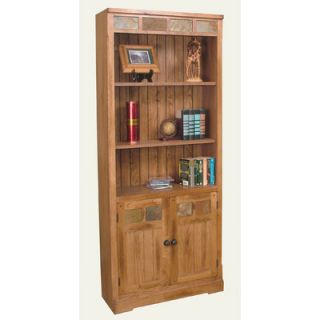 Sunny Designs Sedona 3 Shelf Bookcase with Doors