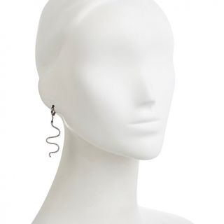 Rarities Fine Jewelry with Carol Brodie 1ct White Zircon Snake Earrings