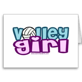 Volley Girl Cards