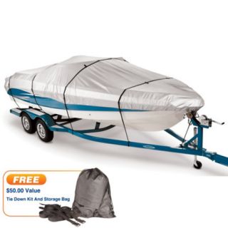 Covermate 300 Trailerable Cover for 12 14 V Hull Fishing Boat 39304