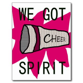 We Got (CHEER) Spirit Post Cards