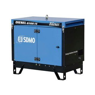 SDMO Stromerzeuger Diesel 6500 TE Silence 230/400 V 6,5 kVA Baumarkt