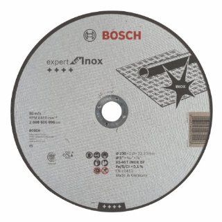 Bosch 2608600096 Schleifzubehr Trennscheibe 230 x 2 mm gerade INO x Baumarkt