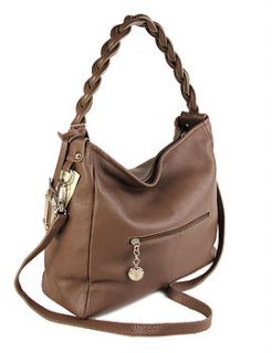 italian leather lucy handbag by cocoonu