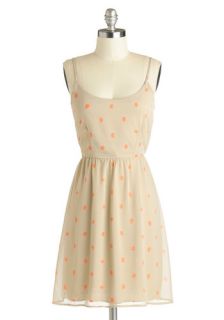 Apricot Your Gaze Dress  Mod Retro Vintage Dresses