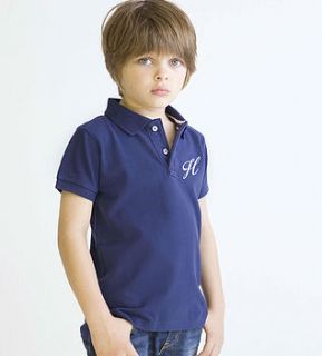 personalised childrens gift polo by nappy head