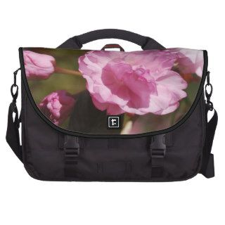 Cherry Tree Blossoms Laptop Messenger Bag