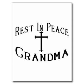 RIP Grandma Post Card