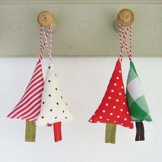 handmade christmas tree decorations by charlotte macey