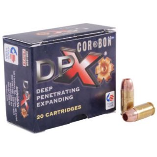 Cor Bon DPX Ammunition Barnes XPB Hollow Point .380 ACP 80gr 614386