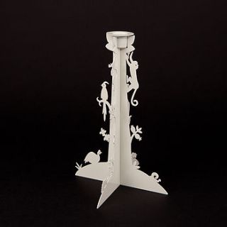 cape life candlestick by exclusive roots
