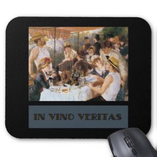 Vintage French Bar Cafe Mouse Pad