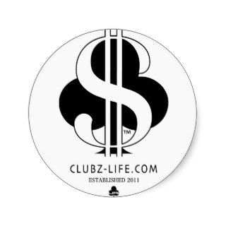 Clubz Life Playing the RU$H Sticker