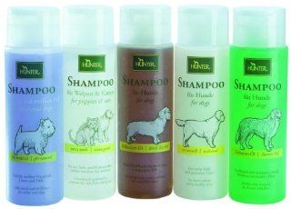 Hunter Hunde Shampoo weies Fell, 250 ml Haustier