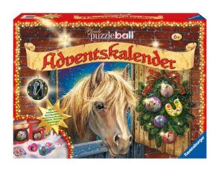 Ravensburger 11424   Adventskalender Pferde Puzzleball 2010 Spielzeug