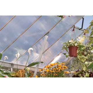 Palram Essence Greenhouse — 8ft. x 12ft., Silver, Model# HG5812  Green Houses