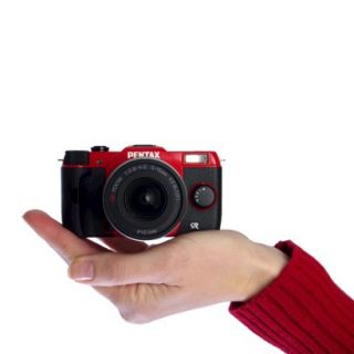Pentax Q10 12.4MP Compact System Camera   Red