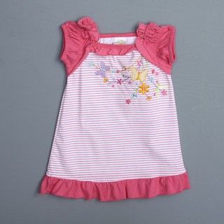 Absorba Toddler Girl's Striped Knit Dress Absorba Girls' Sets