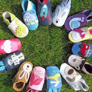 soft leather baby shoes by delly doodles