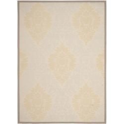 Poolside Beige/ Dark Beige Indoor Outdoor Area Rug (53 X 77)