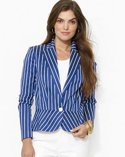 Lauren Ralph Lauren Stripe Cotton Blazer's