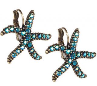Kirks Folly Treasures of the Sea Starfish Earrings —