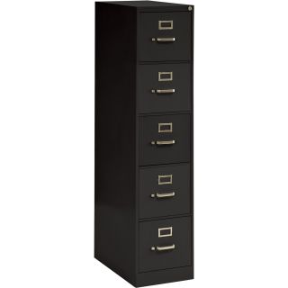 Sandusky Lee Vertical File — 5-Drawer, Letter, 15in.W x 26 1/2in.D x 60 1/4in.H  Storage Cabinets