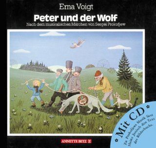 Peter und der Wolf, m. Audio CD Erna Voigt, Sergej Prokofjew Bücher